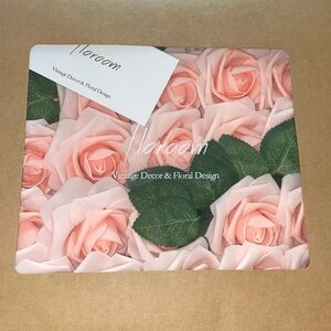 Artificial blush roses. Never used